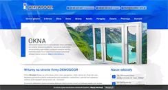 Desktop Screenshot of oknodoor.com.pl